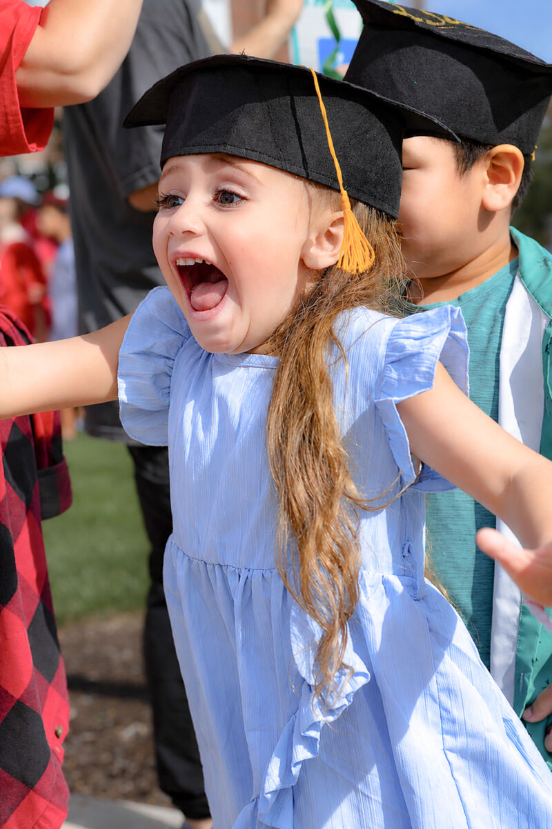 Image for the Tweet beginning: Our preschool graduates took their
