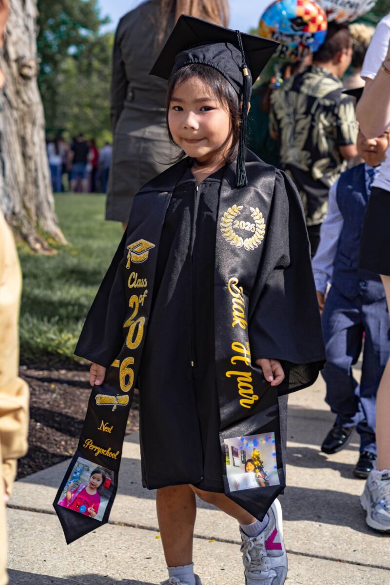 Image for the Tweet beginning: Our preschool graduates took their