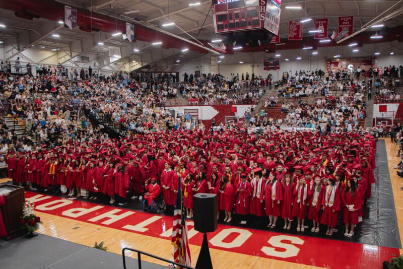 Image for the Tweet beginning: Congratulations to Southport High School