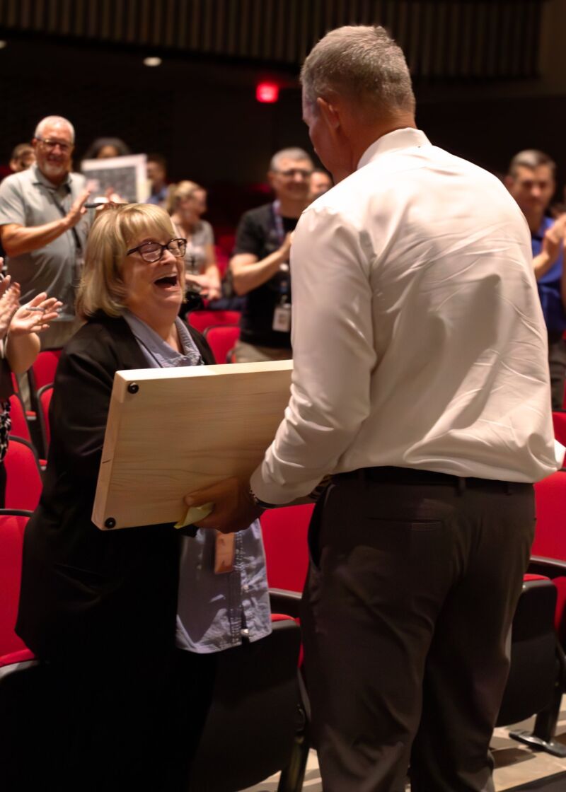 Image for the Tweet beginning: Patty Blake was surprised by