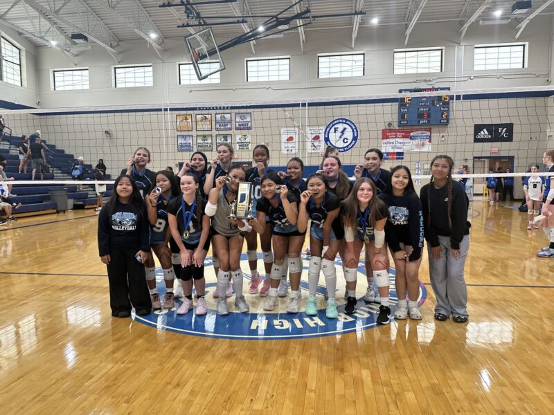 Image for the Tweet beginning: MARION COUNTY 8TH GRADE VOLLEYBALL