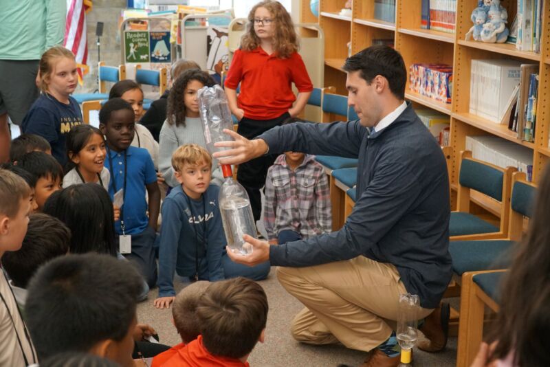 Image for the Tweet beginning: Southport Elementary School got a