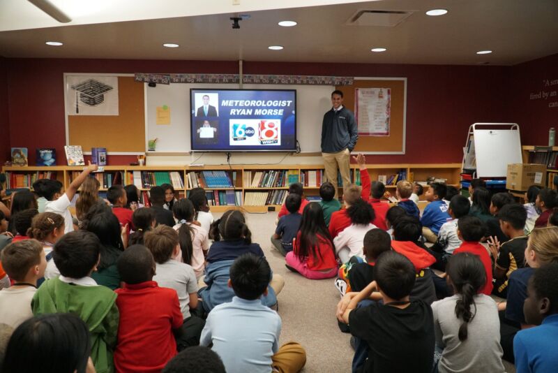 Image for the Tweet beginning: Southport Elementary School got a