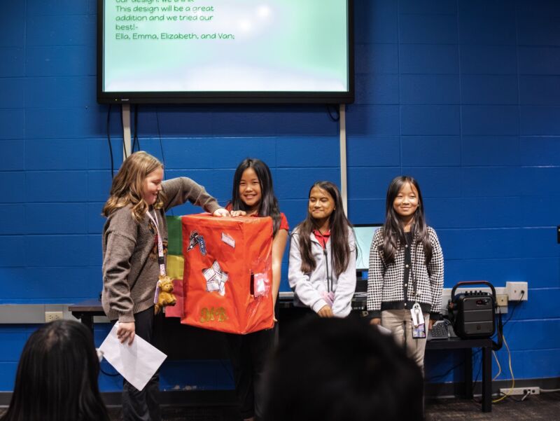 Image for the Tweet beginning: Mary Bryan fifth graders took