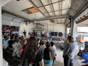 Zimmerman's Glass Factory glass blowing demonstration