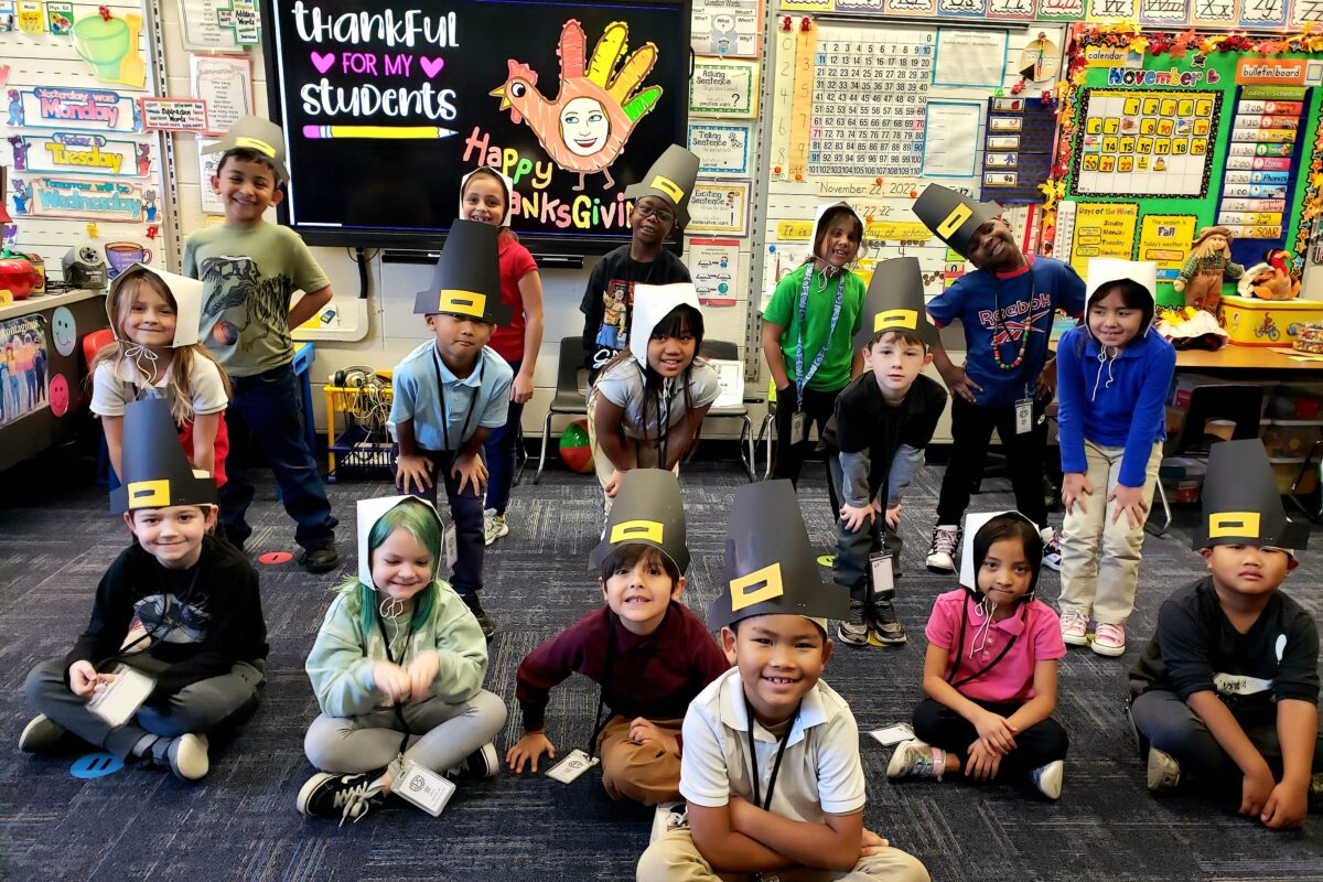 1st grade students