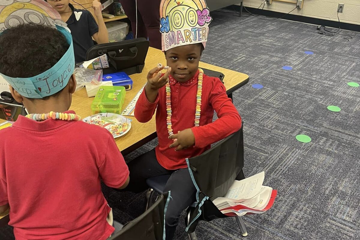 celebrating 100 days of school