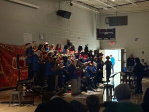 4th and 5th grade choir preforming