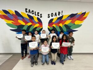 GV students with their respect award