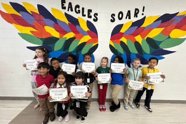 GV students with their respect award