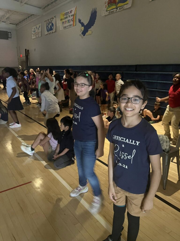 Glenns Valley students learning about music and dance from around the world