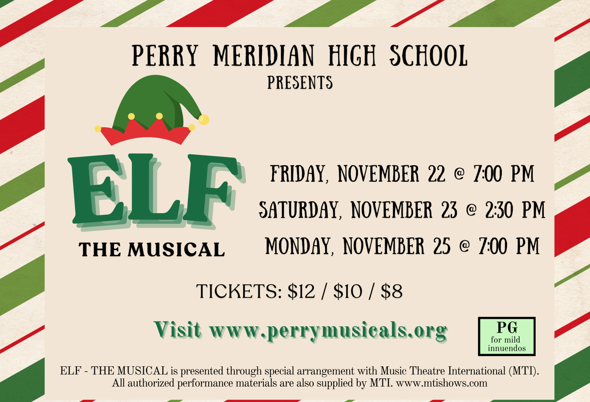 Elf Musical PMHS 2024