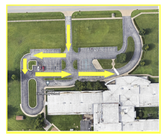 Map of drop off