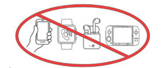 No Electronic Devices