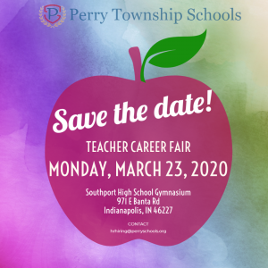 Save the date flyer: Career Fair Monday March 23, 2020
