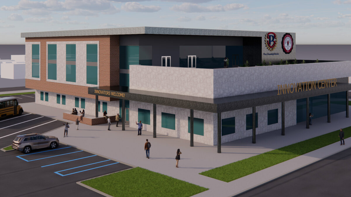 Rendering of new innovation center